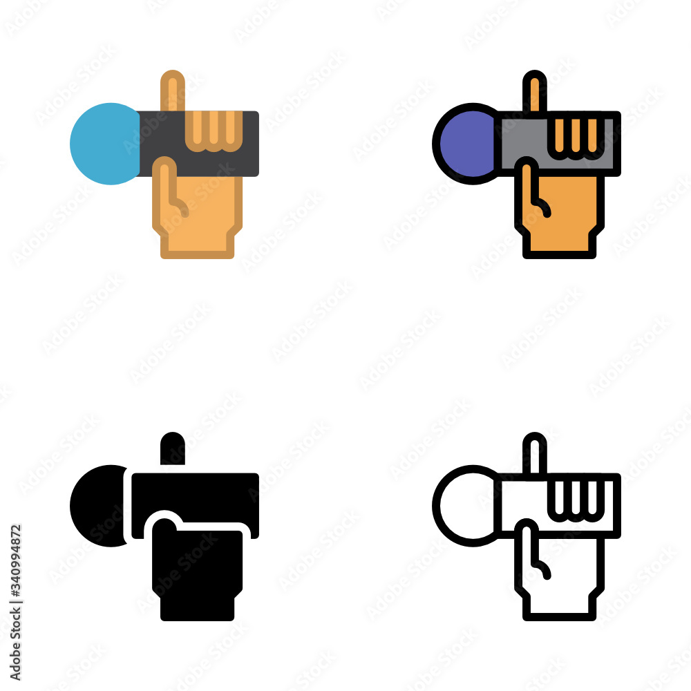 Singing a Song in Karaoke Entertainment Icon, Logo, Vector Singing a Song in Karaoke Entertainment Icon, Logo, Vector