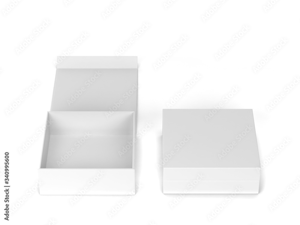 Blank magnetic box package Blank magnetic box package