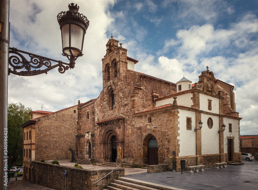 Franciscan church, Romanesque style, 12th century, Aviles, Spain