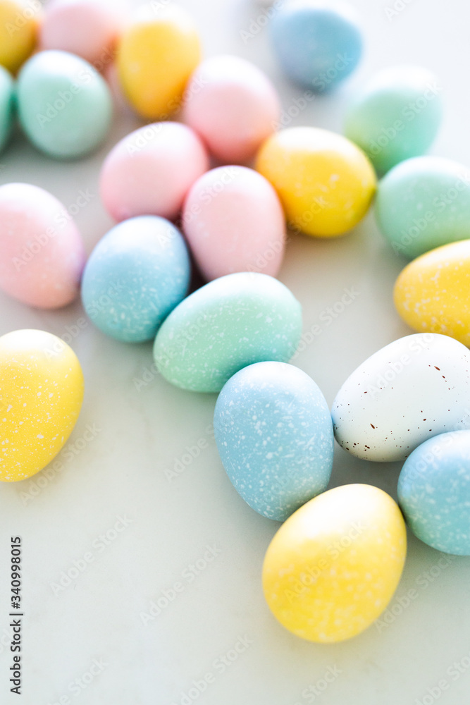 Colorful Easter eggs Colorful Easter eggs