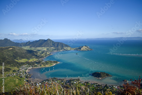 view from the top of mt manaia photo