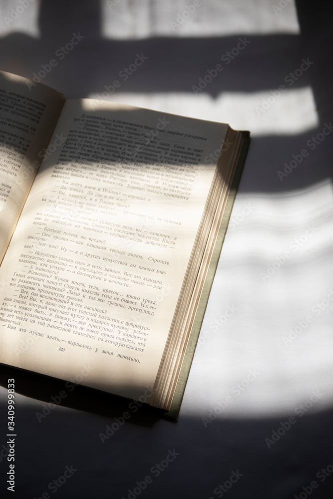 Fototapeta premium Old book on the table