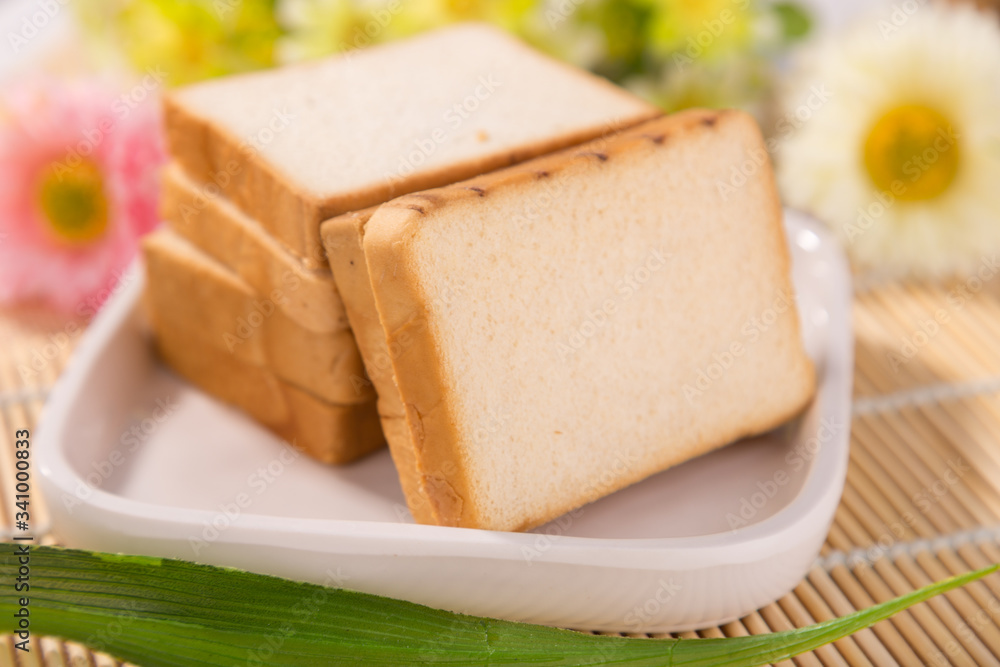 A slice of bread A slice of bread
