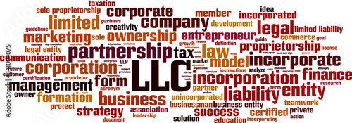 LLC word cloud