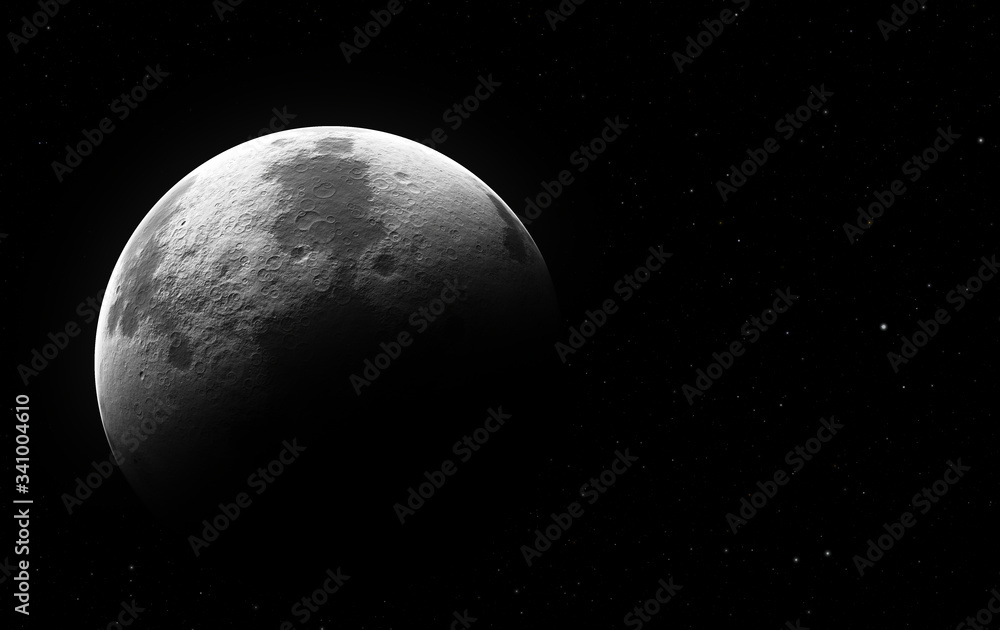 Obraz premium moon with stars