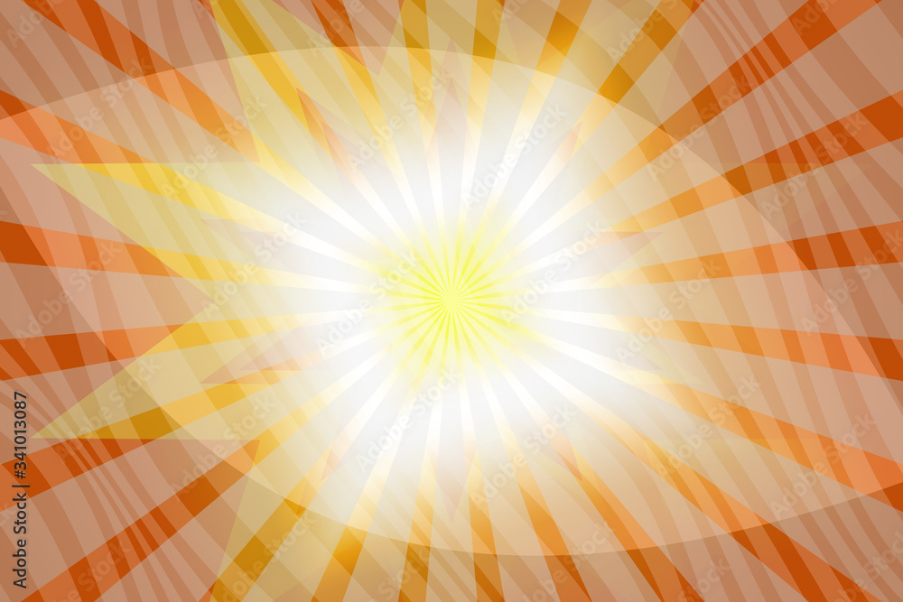 Fototapeta premium abstract, design, yellow, illustration, orange, red, light, backgrounds, art, pattern, color, colorful, graphic, texture, dots, backdrop, wallpaper, space, bright, halftone, blur, sun, artistic, glow