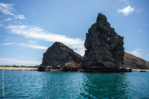 rock in the sea