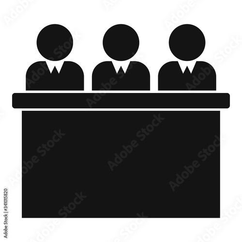 Job commission expert icon. Simple illustration of job commission expert vector icon for web design isolated on white background