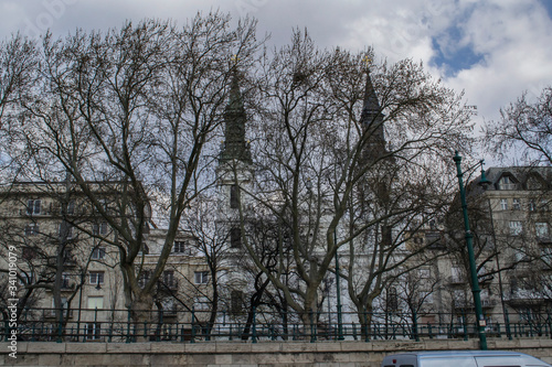 Photography Baroque Church of St. Anne in Budapest