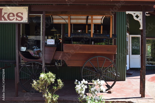 Pilgrim`s Rest beautiful old village South Africa photo