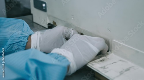 Blood plasma testing laboratory