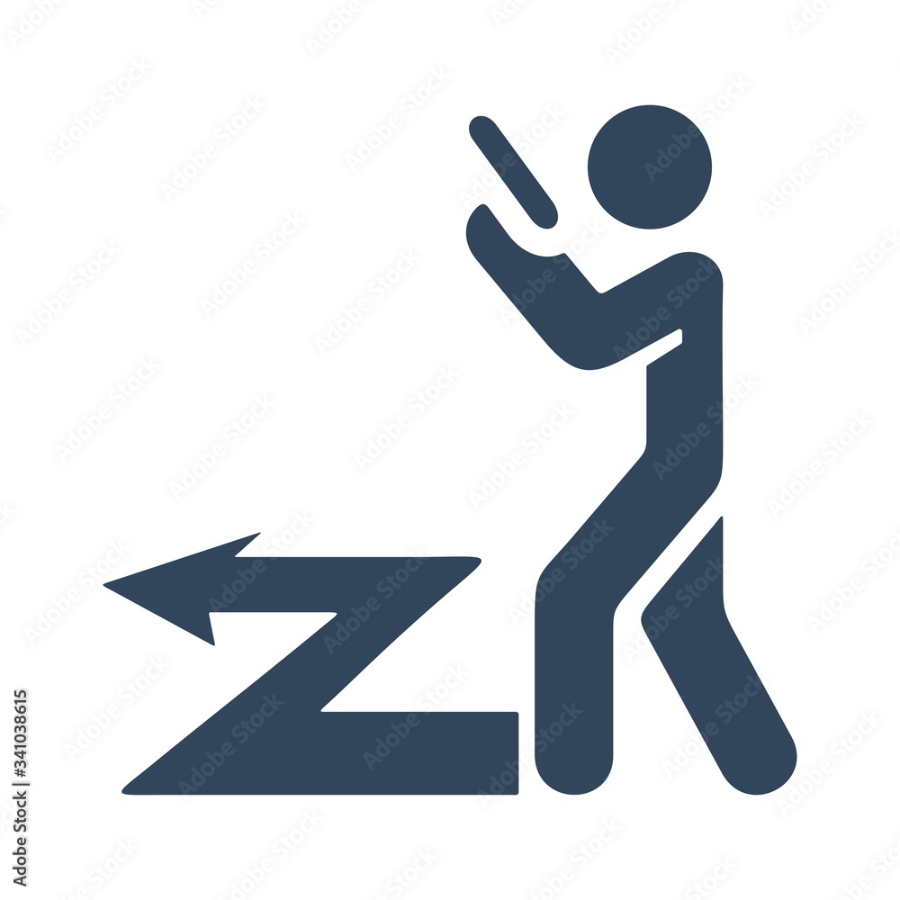 Mobile GPS icon. Map pointer on smartphone screen. Flat icon design. Mobile GPS icon. Map pointer on smartphone screen. Flat icon design.