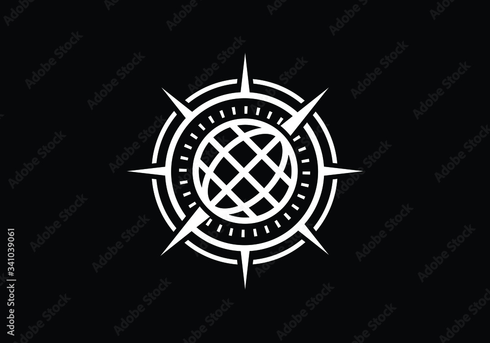 Creative Compass Concept Logo Design Template. Compass Logo sign and symbol. Coastal Logo. Compass icon Creative Compass Concept Logo Design Template. Compass Logo sign and symbol. Coastal Logo. Compass icon