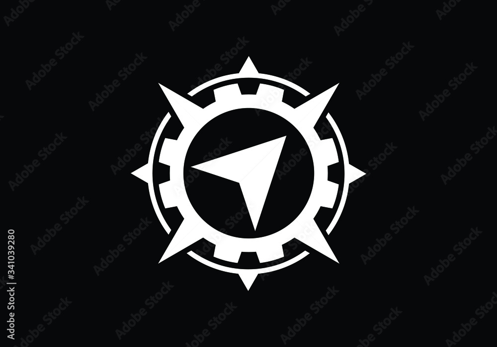 Creative Compass Concept Logo Design Template. Compass Logo sign and symbol. Coastal Logo. Compass icon Creative Compass Concept Logo Design Template. Compass Logo sign and symbol. Coastal Logo. Compass icon