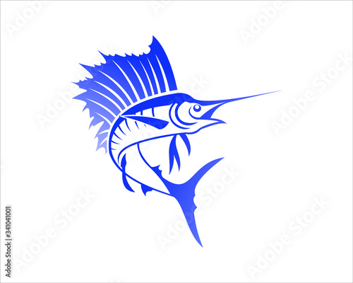 Vector illustration of Sailfish