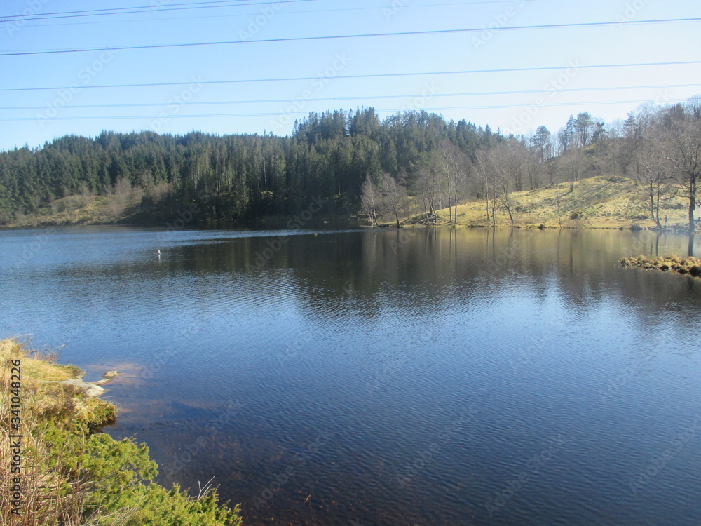 Fototapeta premium Spring hiking