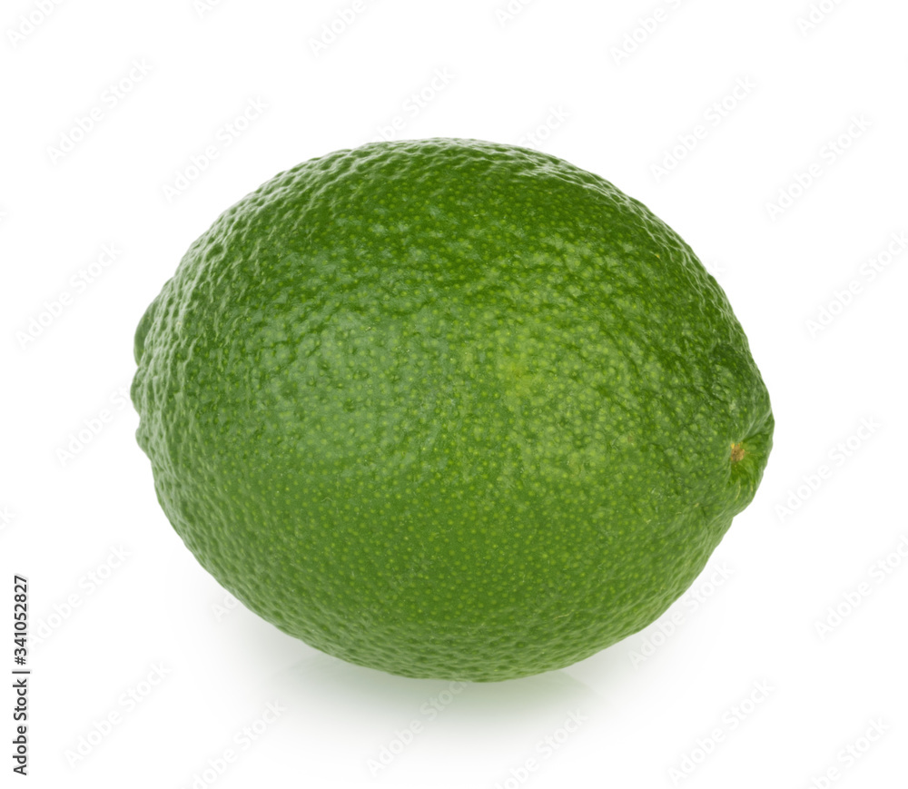 Lime isolated on white background clipping path Lime isolated on white background clipping path