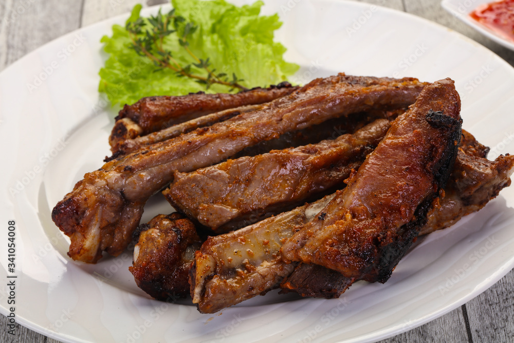 Roasted pork ribs Roasted pork ribs