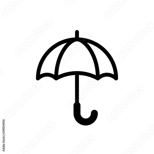 umbrella icon vector trendy design template