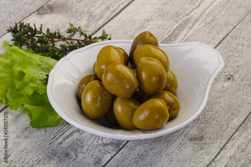 Big green olives