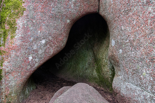 A glacial formation in Kirkkonummi, Finland.