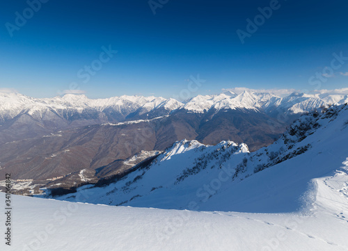 Mountain day winter