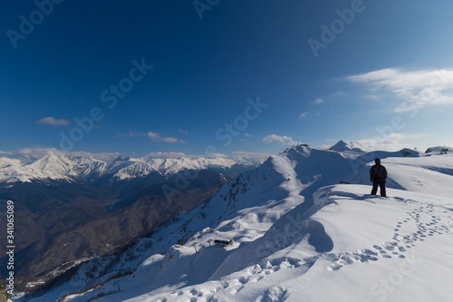 Mountain day winter