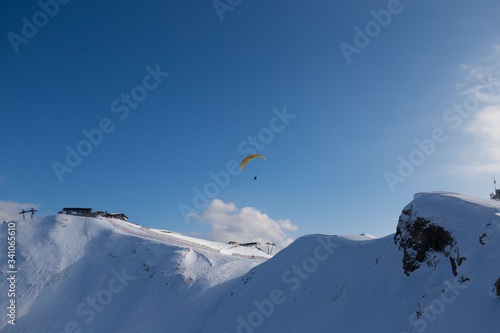 Mountain day winter