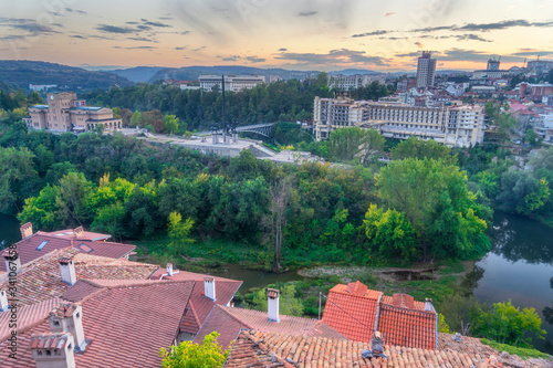 Various tourist attractions of Veliko Tarnovo, Bulgaria