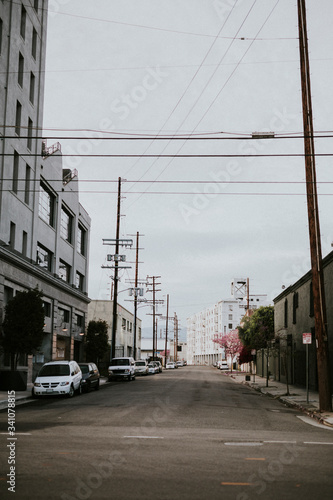 Downtown neighborhood in Los Angeles, California