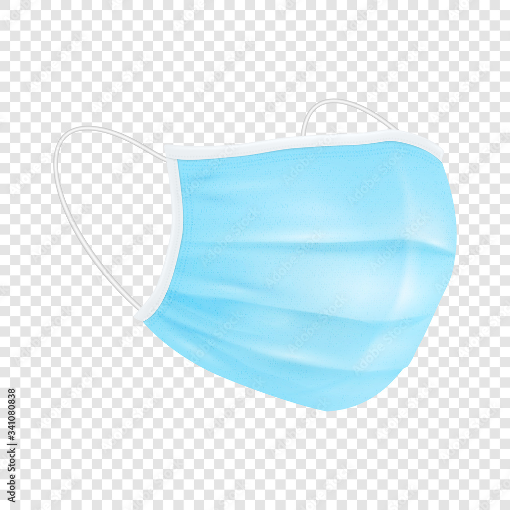 Vector 3d Realistic Blank Disposable Breathing Respiratory Medical Hospital Pollution Protect Face Mask Closeup Isolated. China Coronavirus Quarantine. 2019-nCoV, COVID-2019 concept Vector 3d Realistic Blank Disposable Breathing Respiratory Medical Hospital Pollution Protect Face Mask Closeup Isolated. China Coronavirus Quarantine. 2019-nCoV, COVID-2019 concept