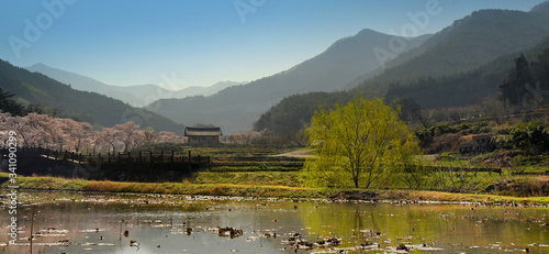 Landscape of Jeollanamdo, South Korea