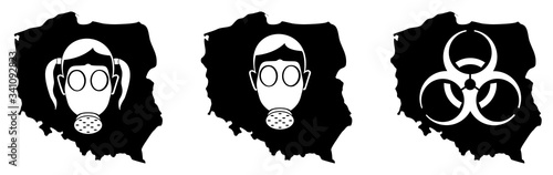 A nationwide order to wear face masks during an ongoing epidemic caused by COVID-19.