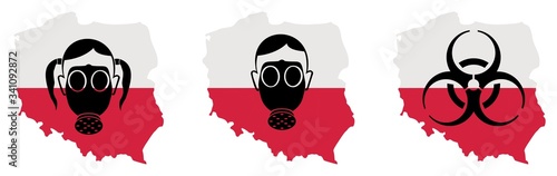 A nationwide order to wear face masks during an ongoing epidemic caused by COVID-19.