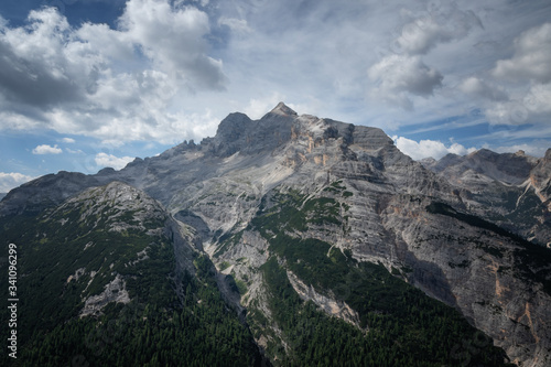 Beautiful mountain panorama in the Italian Dolomites © Piotr