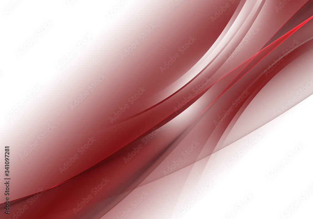 Abstract background waves. White and maroon abstract background for