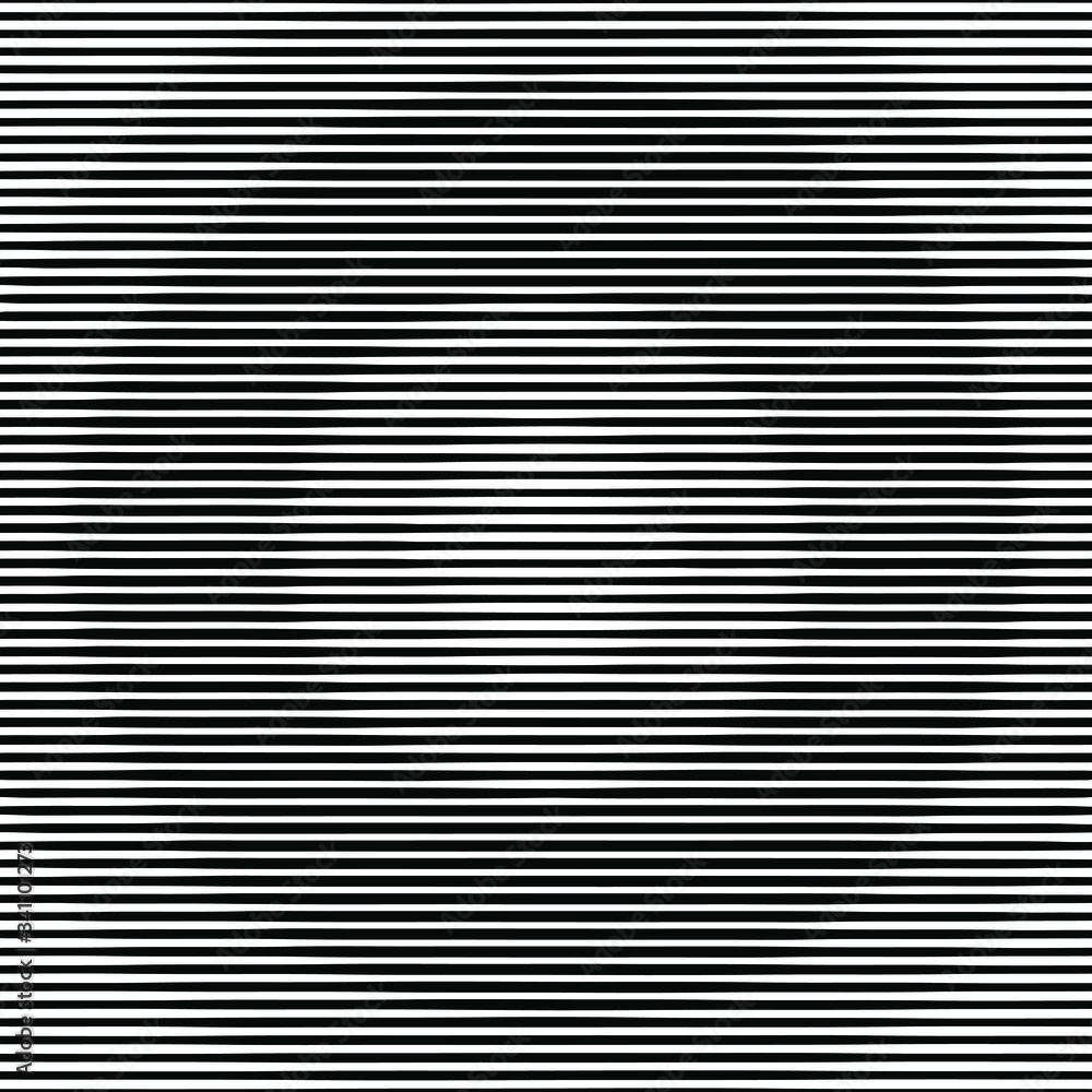 Abstract circle, halftone lines pattern, striped texture, black and white vector illustration.