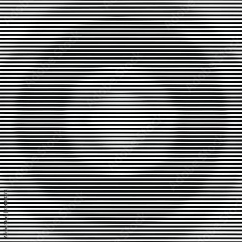 Abstract circle, halftone lines pattern, striped texture, black and white vector illustration.
