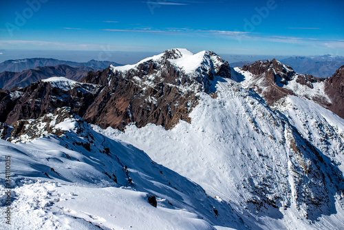 Obraz na płótnie Wyprawa na Jebel Toubkal, Morocco, 2018 w salonie