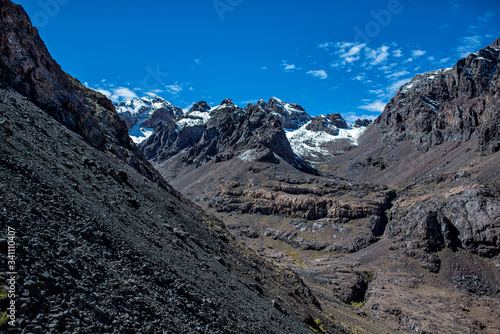 Obraz na płótnie Wyprawa na Jebel Toubkal, Morocco, 2018 w salonie