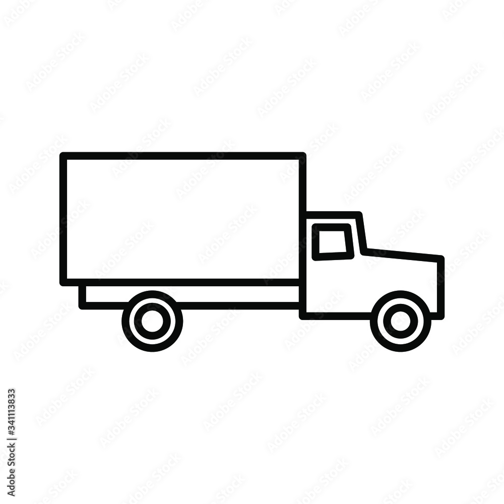 Truck icon template Truck icon template