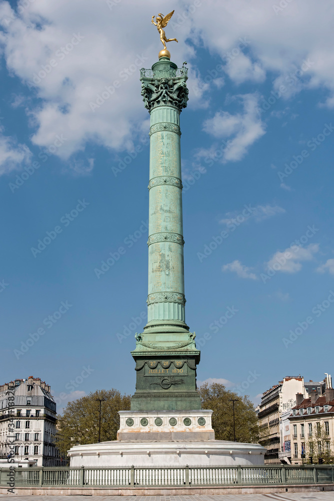 place de la Bastille à Paris