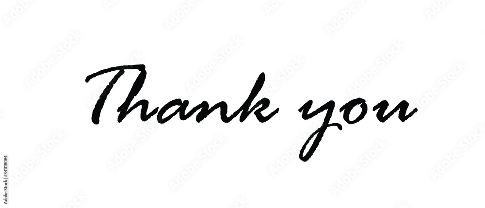 Thank you Hand drawn lettering. Calligraphic Lettering, Modern Calligraphy for thank You. Vector illustration. Thank you Hand drawn lettering. Calligraphic Lettering, Modern Calligraphy for thank You. Vector illustration.