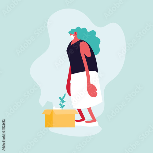woman jobless by coronavirus, unemployment