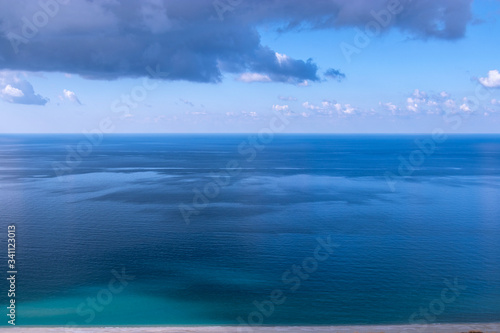 Panorama sul mar Tirreno 