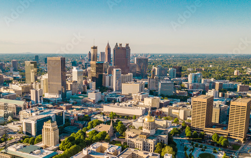 Atlanta Skyline in Afternoon Sun