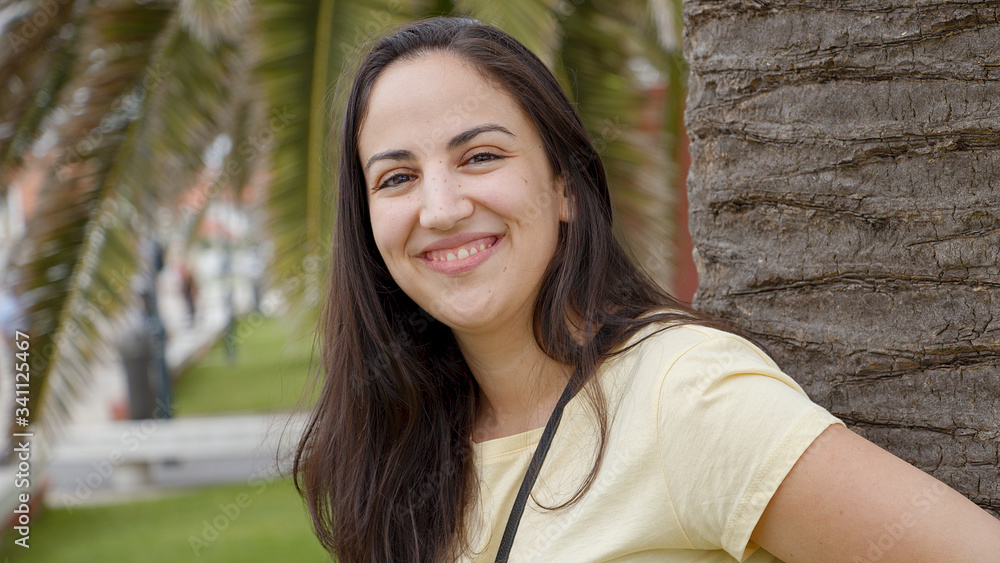 Young 25 year old woman poses for the camera in Portugal - travel photography Young 25 year old woman poses for the camera in Portugal - travel photography