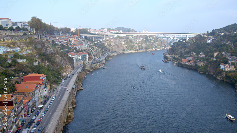 River Douro in the city of Porto in Portugal - travel photography