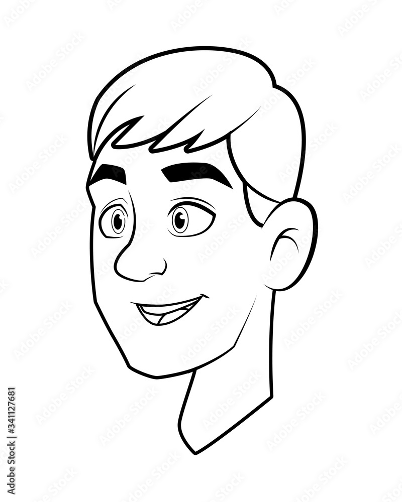 man head avatar character icon