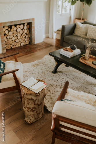 Fotografie Cozy home living room